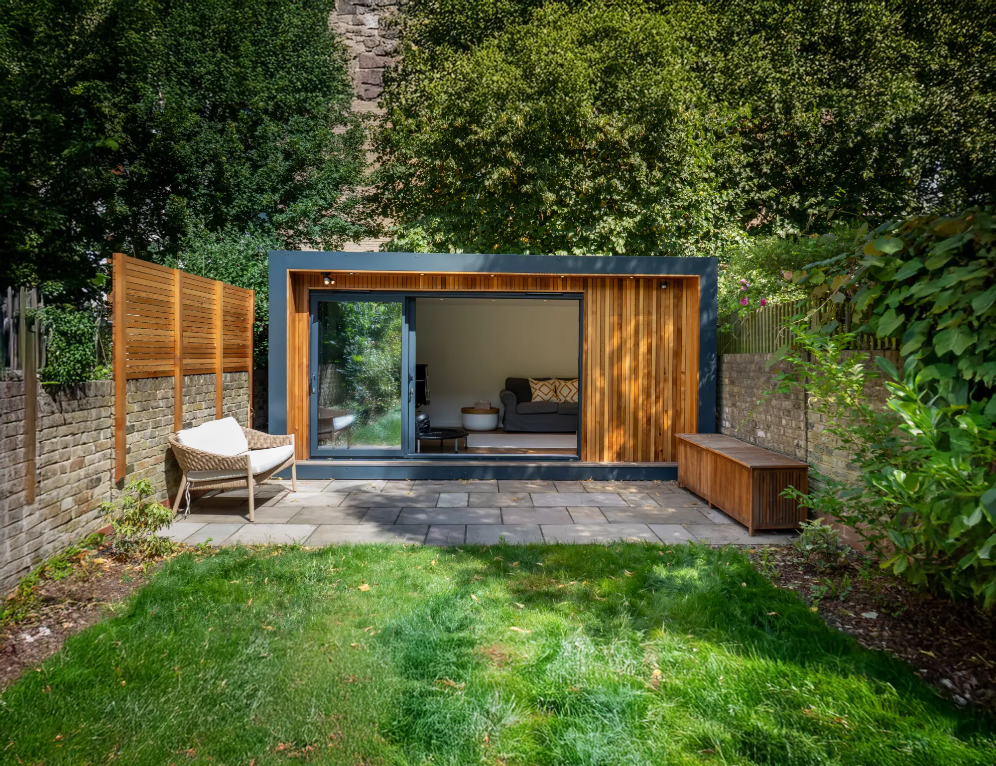 a garden studio in a london garden